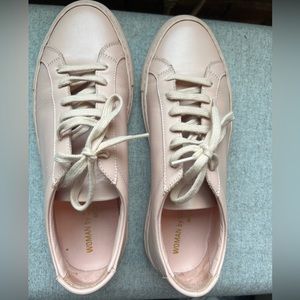 Women's Original Achilles Leather Low-Top Sneakers
 ~ Pale Pink Sneaker size 36